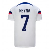 Camiseta Estados Unidos Giovanni Reyna #7 Primera Equipación Replica Mundial 2022 mangas cortas